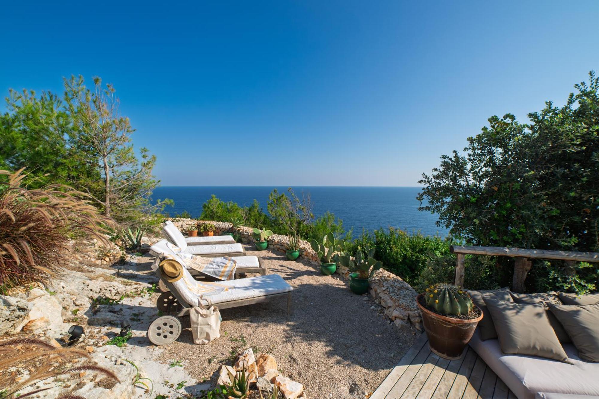 Villa Cliff ガリアーノ・デル・カーポ エクステリア 写真