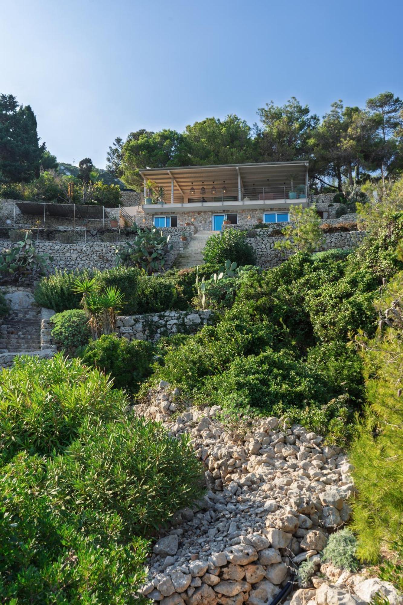 Villa Cliff ガリアーノ・デル・カーポ エクステリア 写真