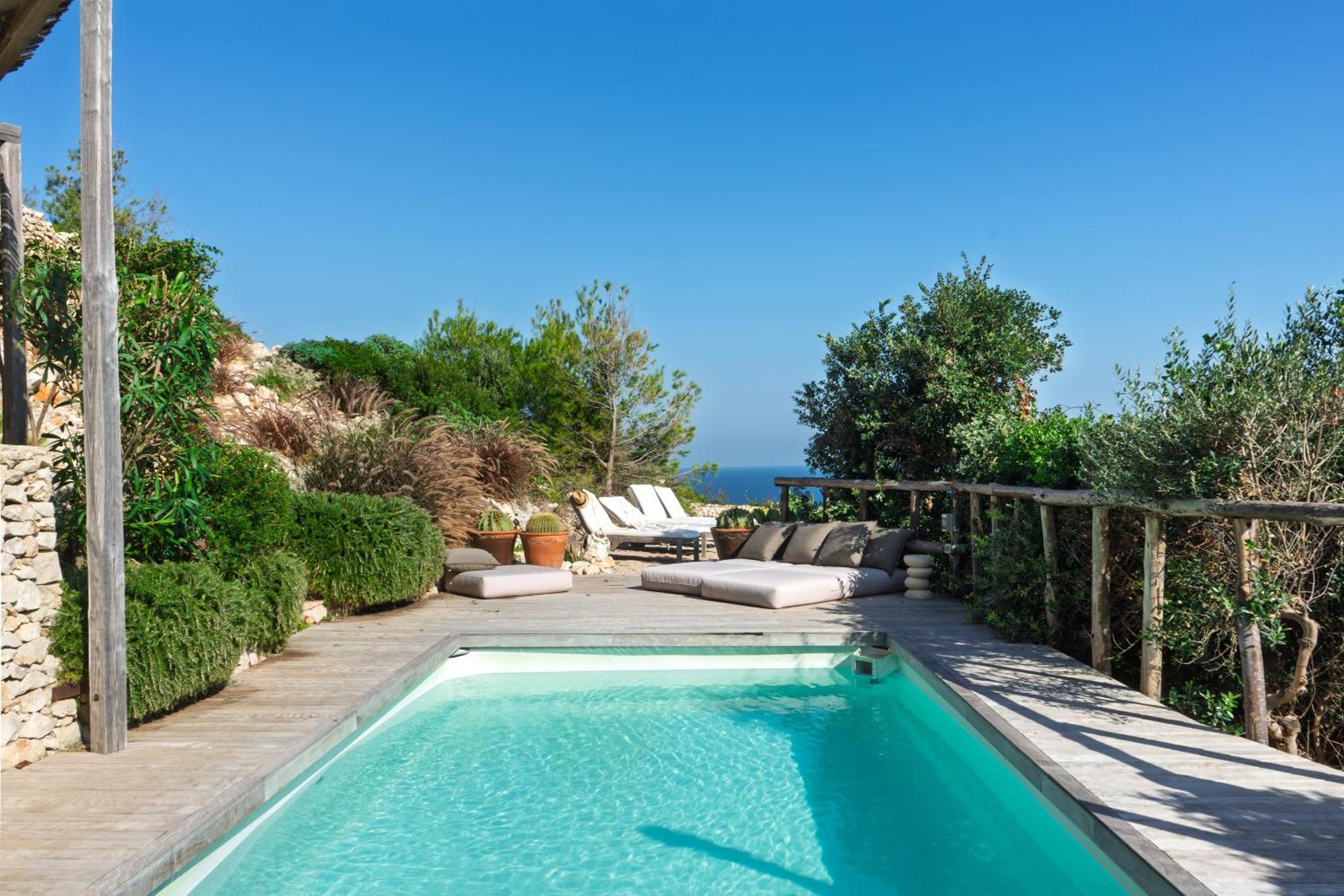 Villa Cliff ガリアーノ・デル・カーポ エクステリア 写真