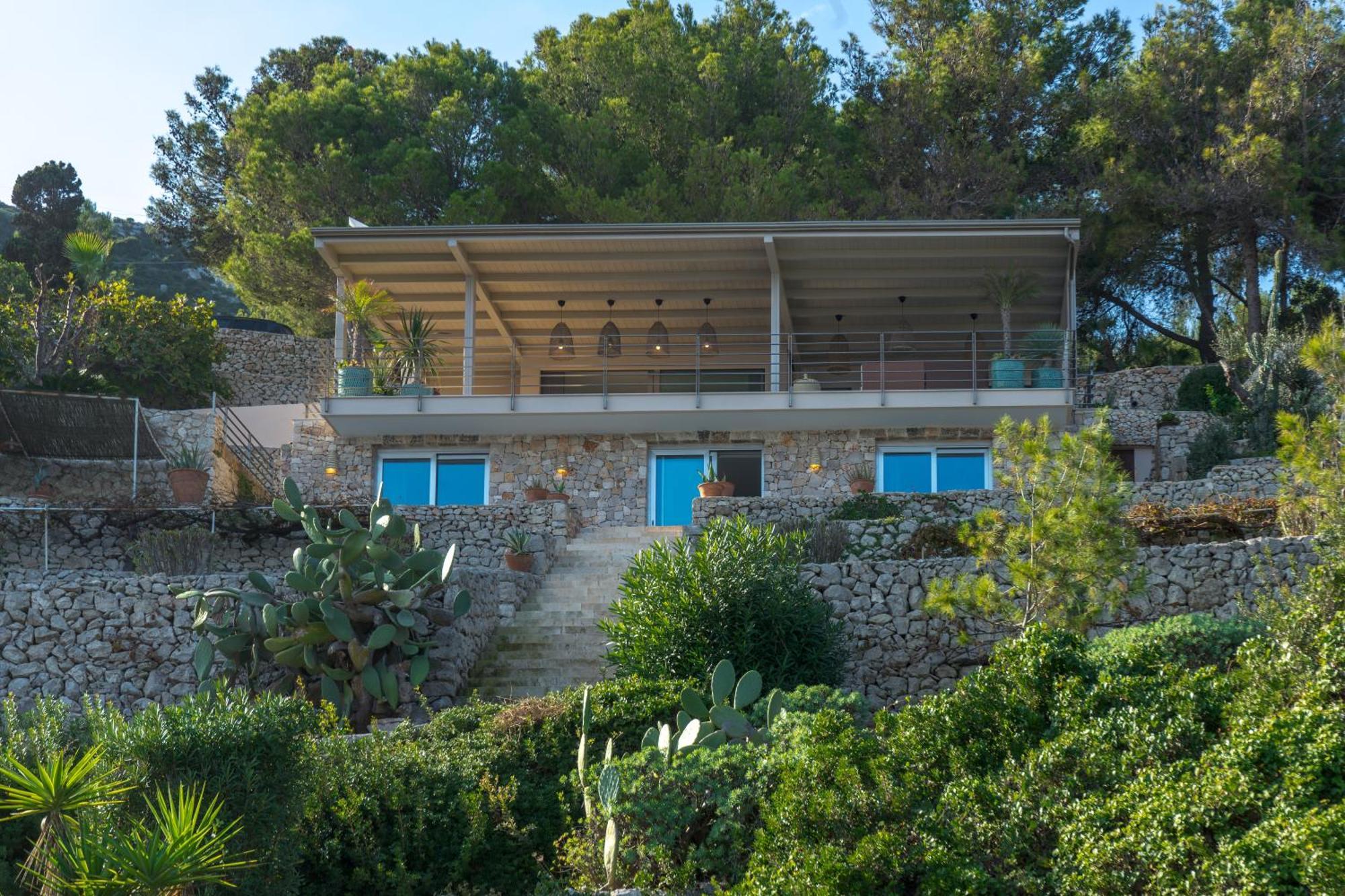 Villa Cliff ガリアーノ・デル・カーポ エクステリア 写真